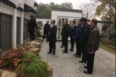 张家口市民政局向导一行认真考察ng电子游戏集团